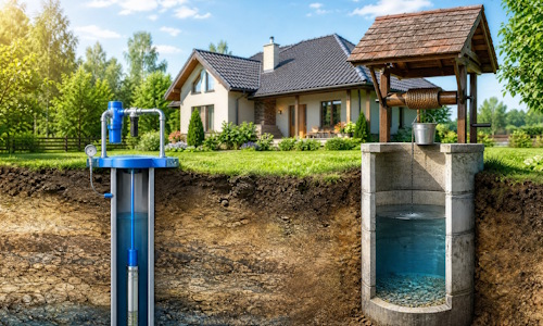 Автономное водоснабжение загородного дома Орехово-Зуево: скважина или колодец 